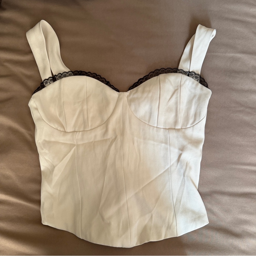 Corset Lace Bustier Top